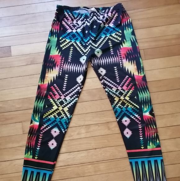 Pants - Rainbow pattern tights